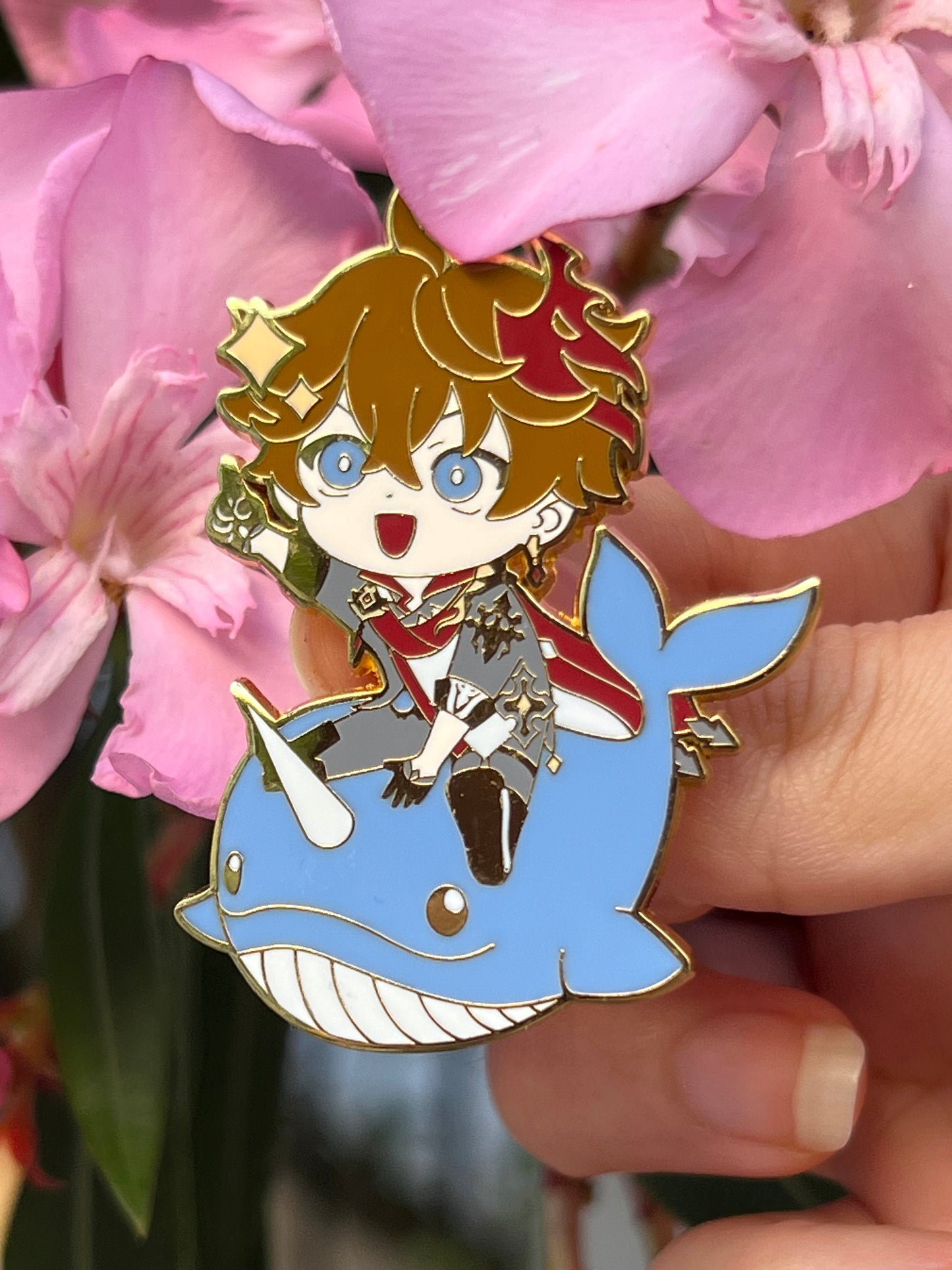 Childe Narwhal Enamel Pin